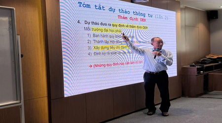 Tham dự Tọa đàm về xây dựng mô hình tài nguyên giáo dục mở (OER) trong giáo dục đại học